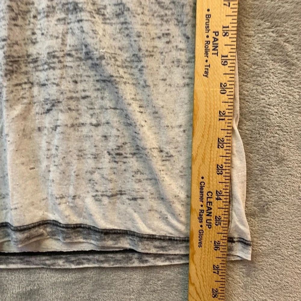 Harley-Davidson MotorClothes T-Shirt S Gray V-Neck Burnout